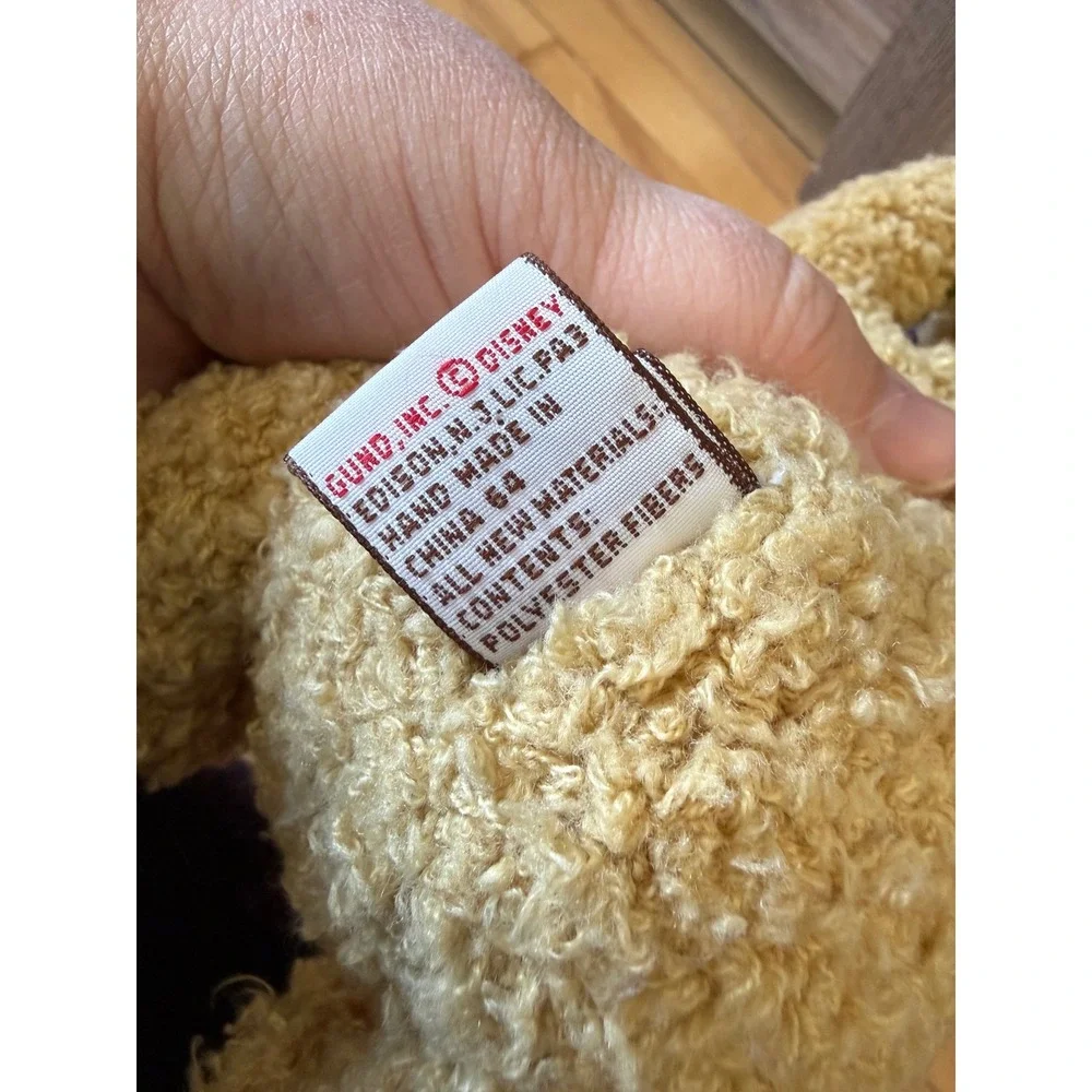 Gund Disney Classic Pooh Bear Golden Curly Plush Purple Bouquet‎ 8